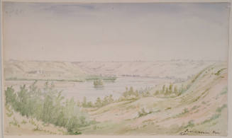 Fort Carlton from a Distance