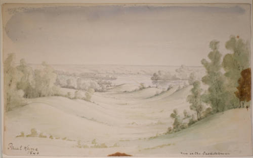 View on the Saskatchewan River