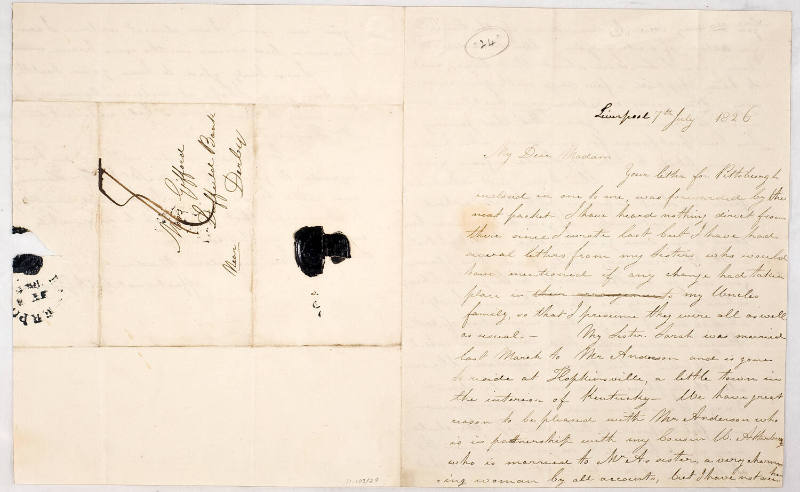 My Dear Madam [Euphemia Gifford]