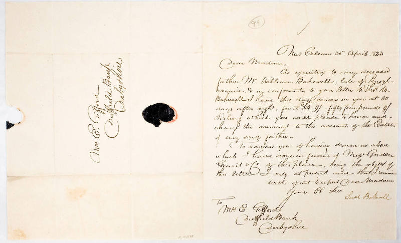 Dear Madam [Euphemia Gifford]