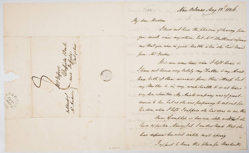 My Dear Madam [Euphemia Gifford]