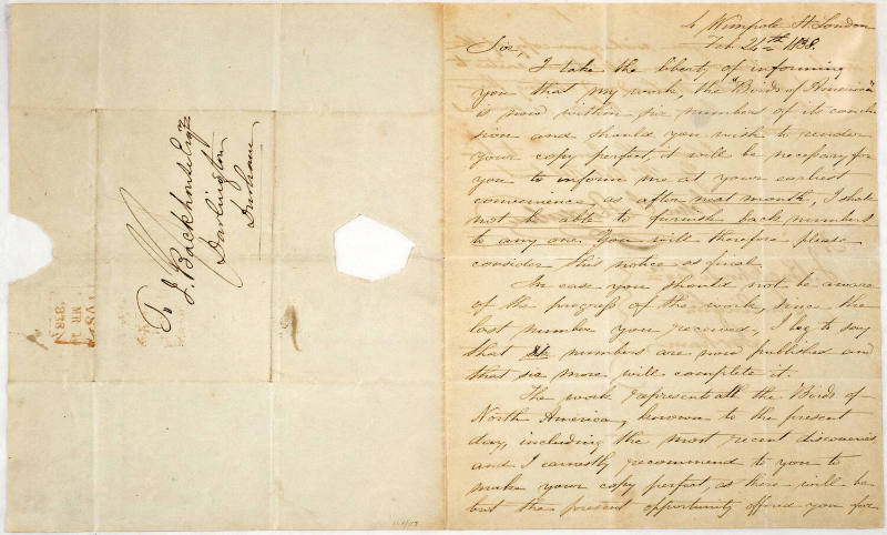 Sir [J. Backhouse]