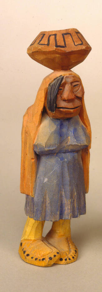 Woman with Basket on Head