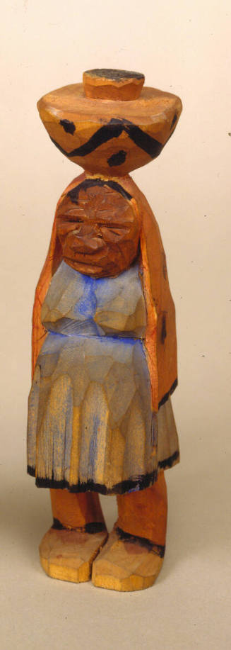 Woman with Basket on Head